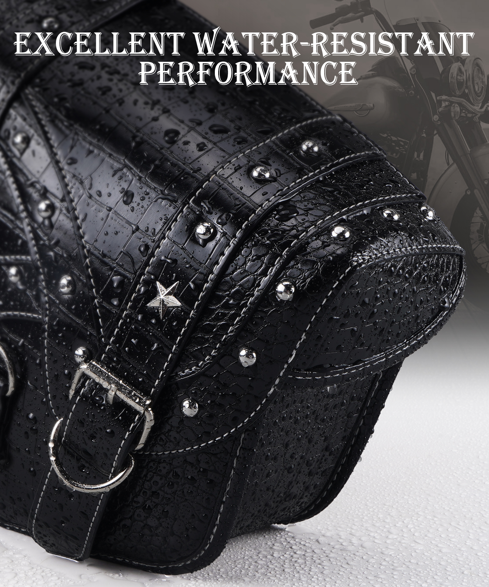 NICECNC For Harley Sport Glide 2018-2021 Softail Deluxe 2018-2020 Saddlebag Motorcycle Swing Arm Bag Moto Tool Storage Side Box