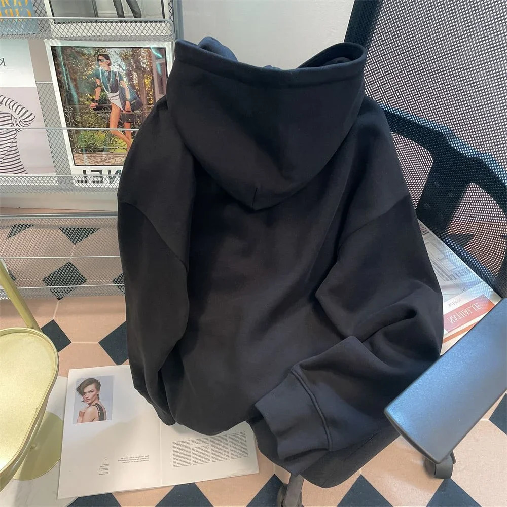 Male Clothes Hoodies Hooded Spliced Sweatshirt for Men Hip Hop Black Welcome Deal Novelty and Streetwear y No Loose S 241111