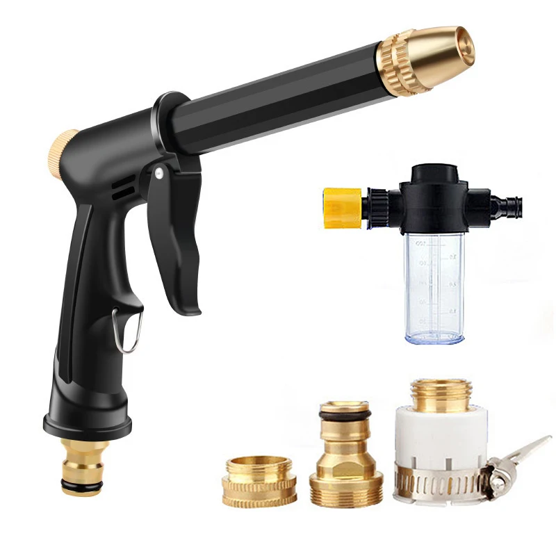 High Pressure Sprinkler Car Washers Water Gun Hose Nozzle Foam Lance Automobiles Cleaning Tool
