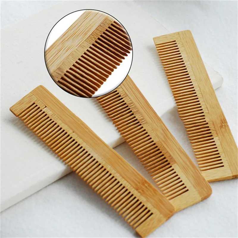 Handmade sandalwood hair comb anti-static hair removal wood comb fine and wide toothed wood comb W241112