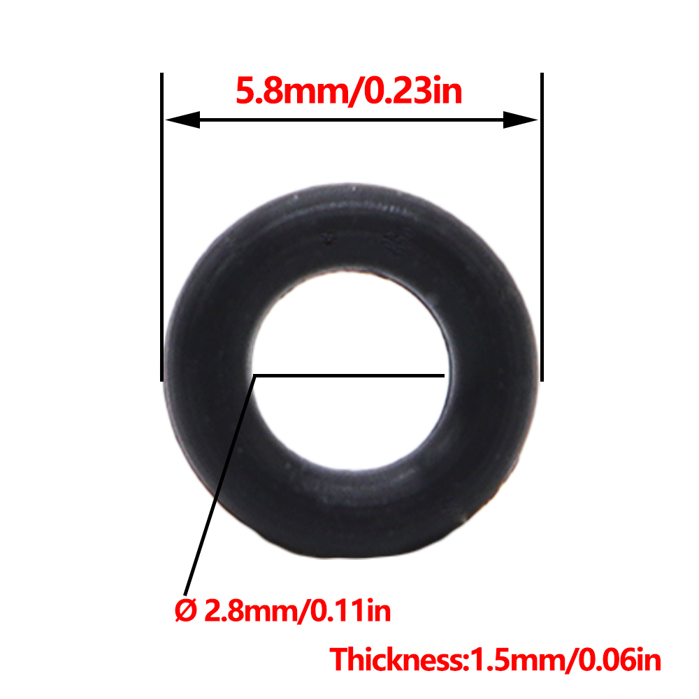 6Pcs For Audi A5 Q3 TT Q2 A6 AllroadFuel Injector Nozzle Copper Gasket O-ring Seal Kit 059130119 059130519 WHT000884 059130277