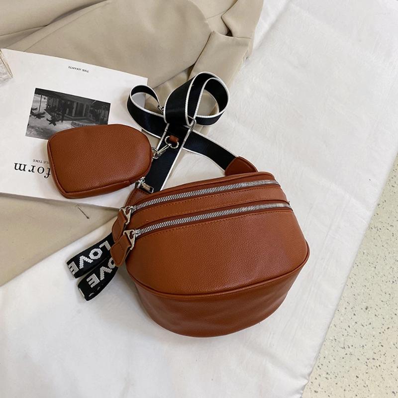 2025 NEW Drawstring Multi-pocket Women Shoulder Bag Fashion PU Leather Female Handbag Casual With Mini Purse Portable Adjustable For Girls Shopping zh