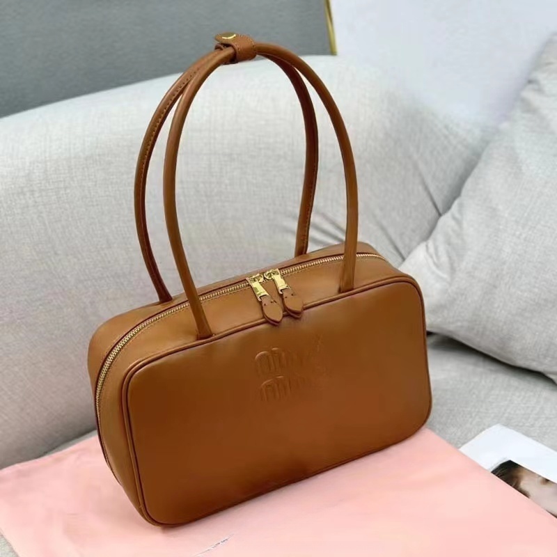 Designer Bag Retro Medium Bowling Boston Pillow Bag Commuter Briefcase Shoulder Underarm Bag