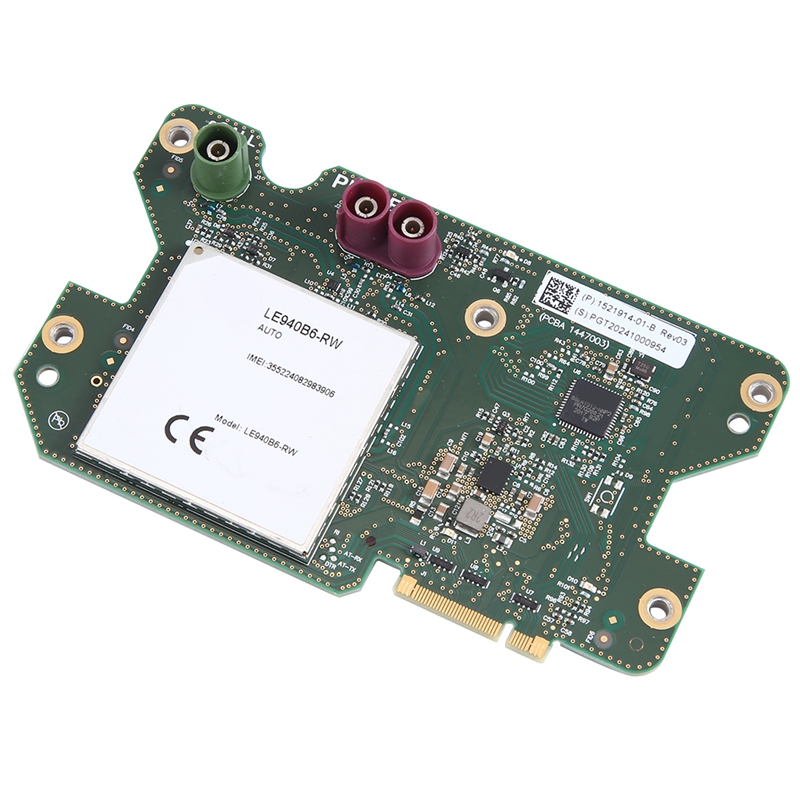 EU 4G LTE Modem Adapter For Tesla Model S, 3, X, Y, Titan LE940B6-RW, 1521914-S1-C Durable Easy To Use