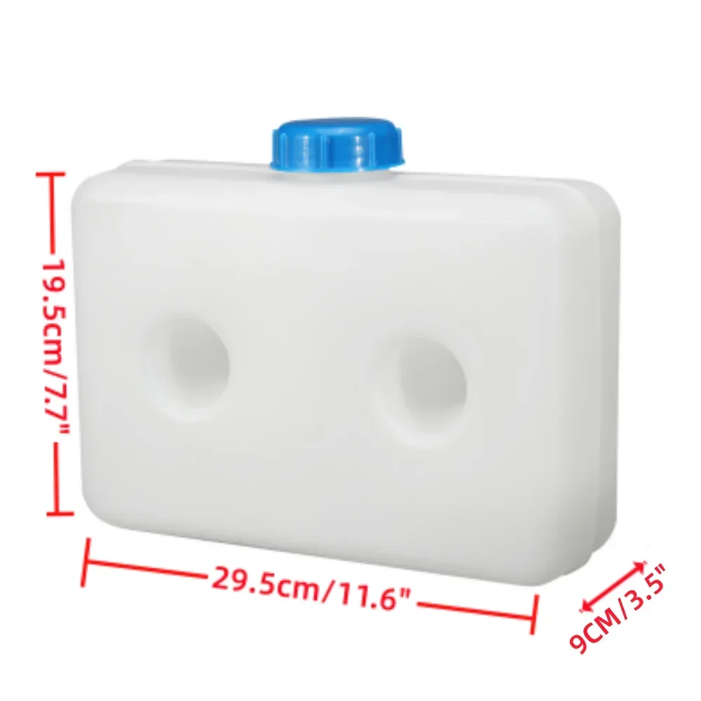5L Plastic Air Diesel Parking Heater Fuel Tank Gasoline Oil Storage Box 2 Hole For Webasto Eberspacher Car Truck Trailer Caravan