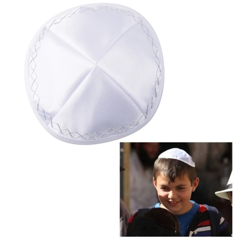 Versatile Je Headwear Suitable Cultural Enthusiasts Explorers Elegant Kippah Men and Women for Daily