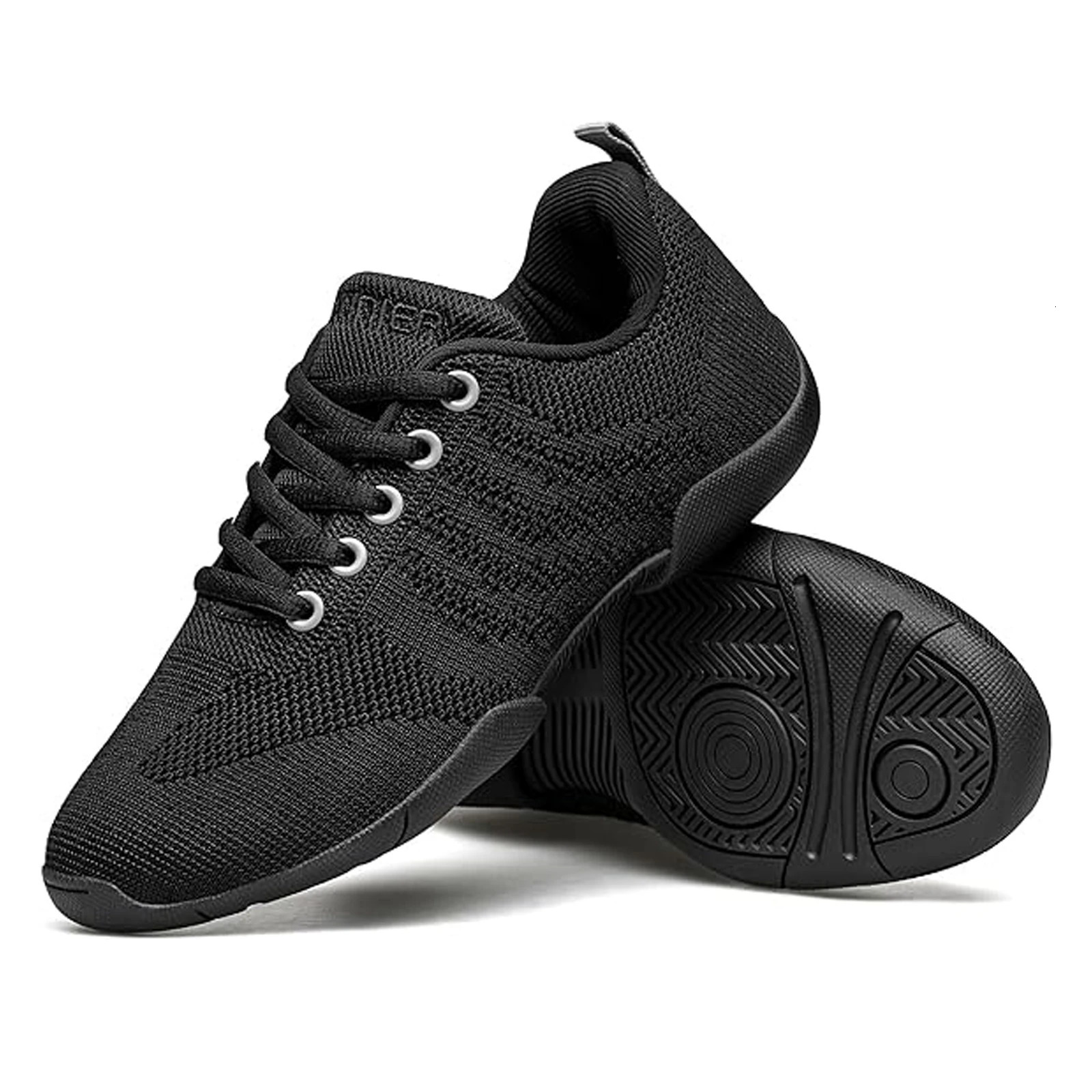 BAXINIER Girls White Cheerleading Sneakers Childrens Lightweight Cheerleading Training Walking Tennis Womens Fashion Sneakers 241111