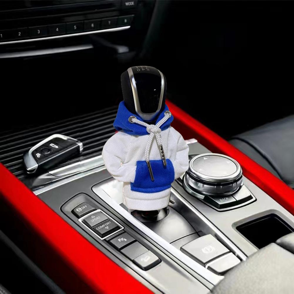 Accessories Knob Universal Fit Car Gear Shift Cover Funny Sweater Hoodie Design for Shifter Stick Protection