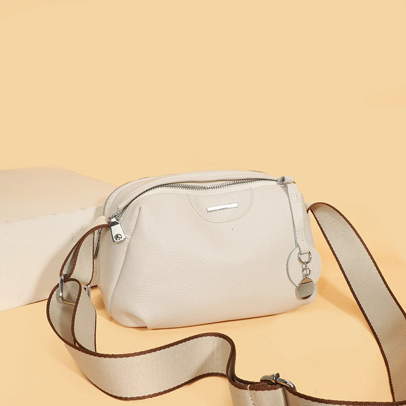 Fashion Crossbody Bags Womens Genuine Leather Bag Simple High Quality Tote Vintage Boston Handbag Female Shoulder 241111