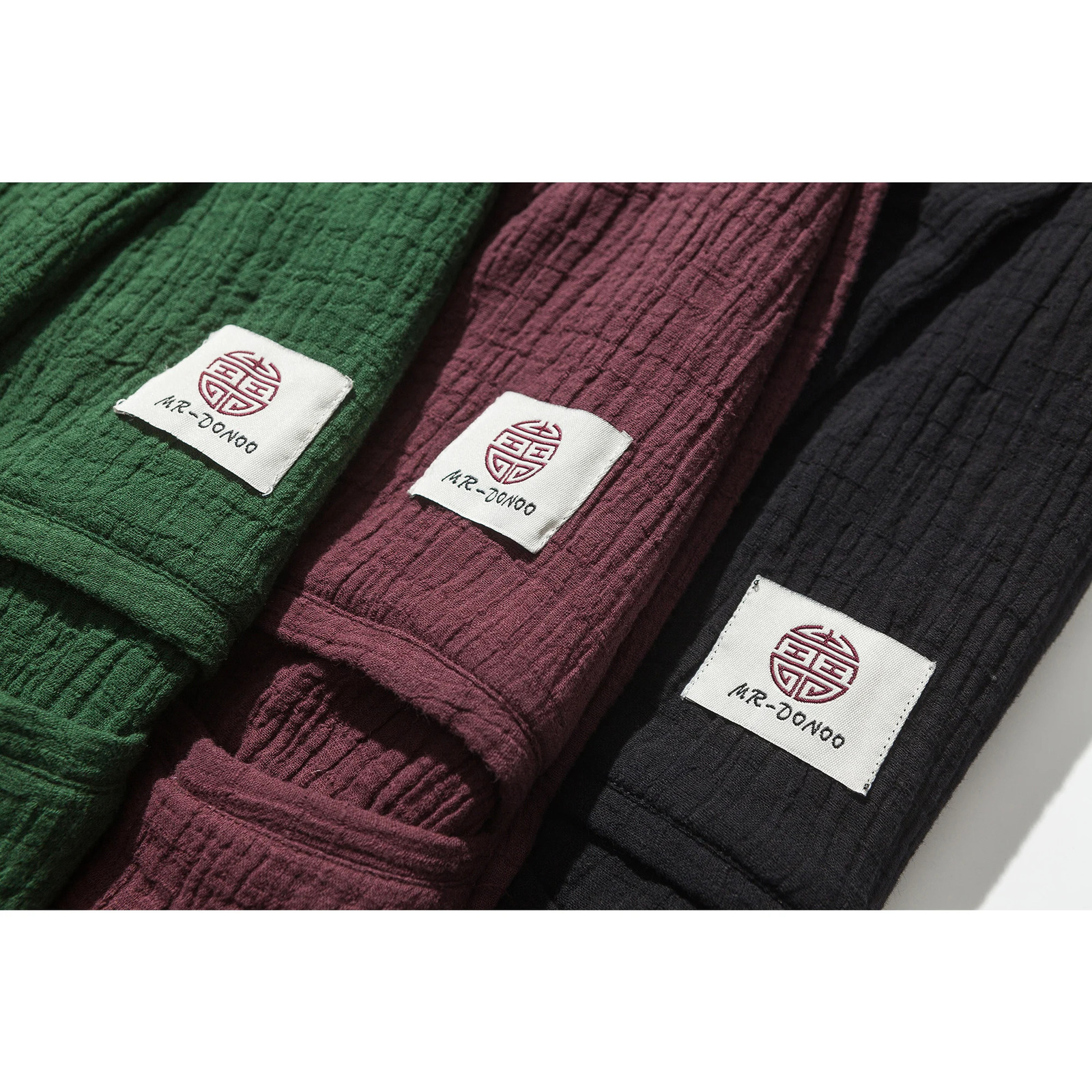 est Men Casual Sweatpants Chinese Style Fashion Harem Pants Cotton Linen Solid Jogger Mens Trousers ABZ122 241112