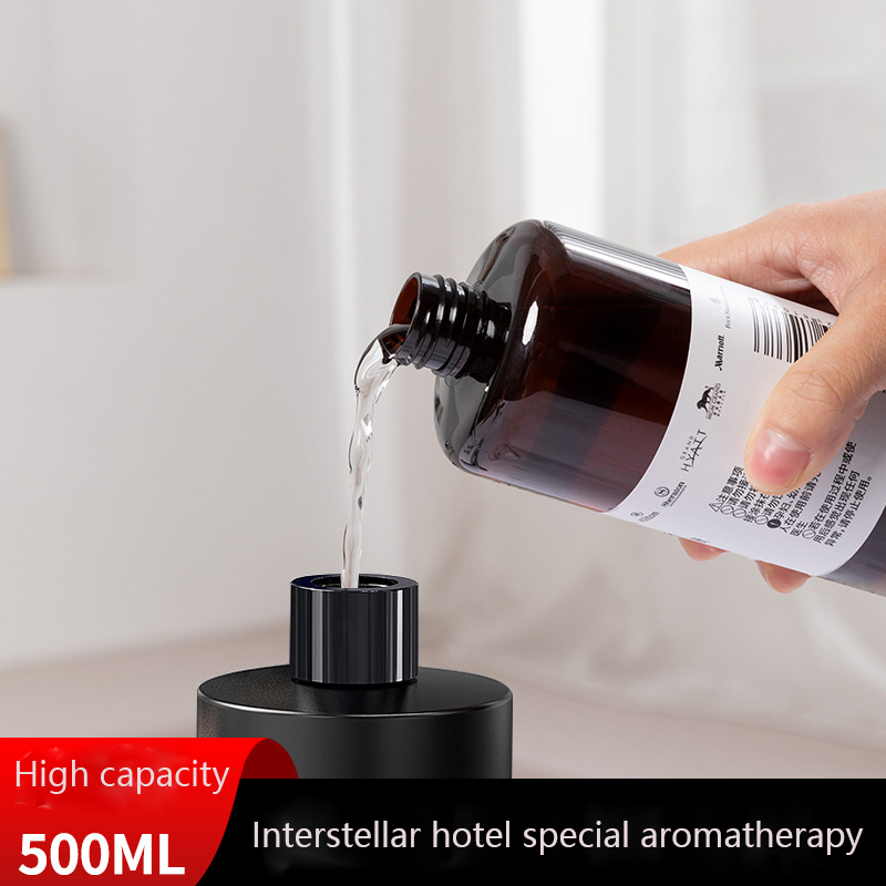 500ml Aromatic Essential Oil Fire-Free Aromatherapy Multi-Functional Liquid Five-Star Hotel Home Air Freshener Lavender Jasmine