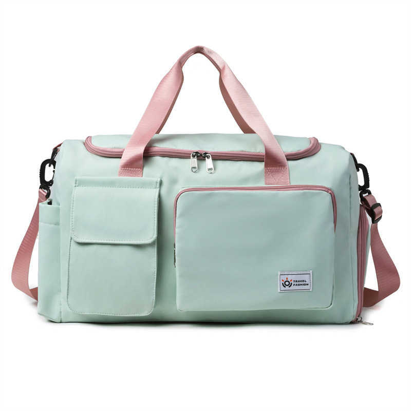 Travel Bag Womens Sports Fitness Yoga Bag Large Capacity Short Distance Travel Luggage Bag Pregnant Womens Delivery Bag