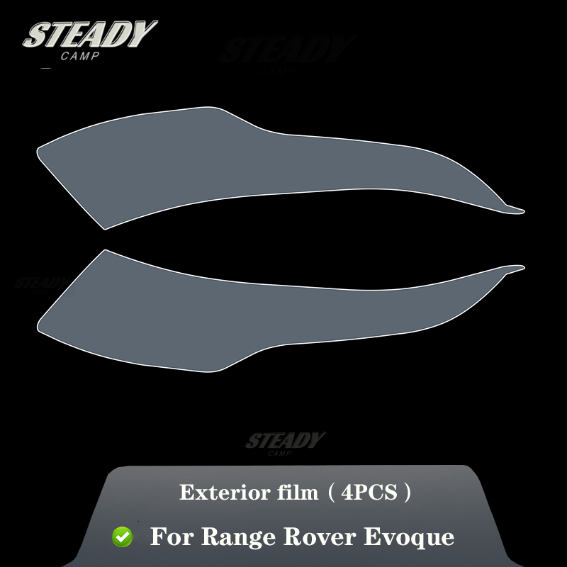 For Land Range Rover Evoque 2015-2022 2023 Car Exterior Headlight TPU Protective Anti-scratch Repair Film Accessori