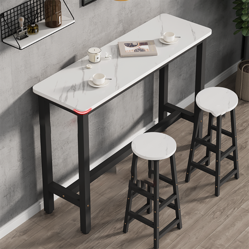 Countertop Wall Dining Tall Paris tail Drink Bar Counter Table Nightclub White Tavoli Da Pranzo Lounge Furniture