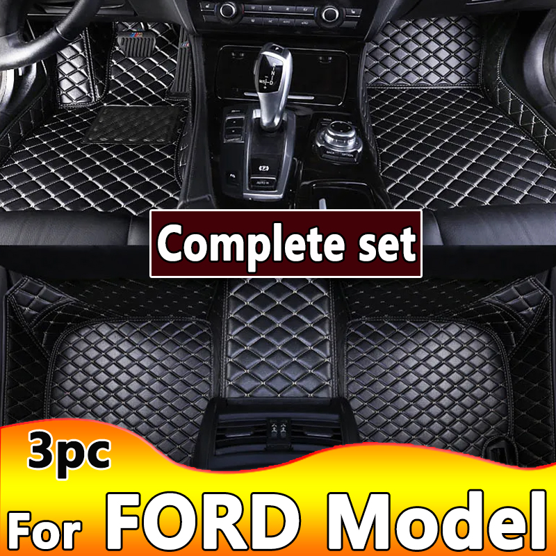 Floor Mats For FORD GT500 Shelby Territory Ranger Galaxy Kuga Escort Sport Bronco Transit Connect Car Accessories