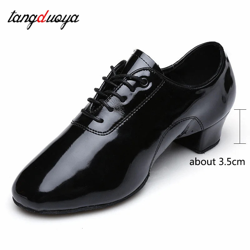 mens Latin dance shoes ballroom tango mens Latin dance shoes mens childrens dance shoes jazz 3.5cm high heels size 24-45 241111