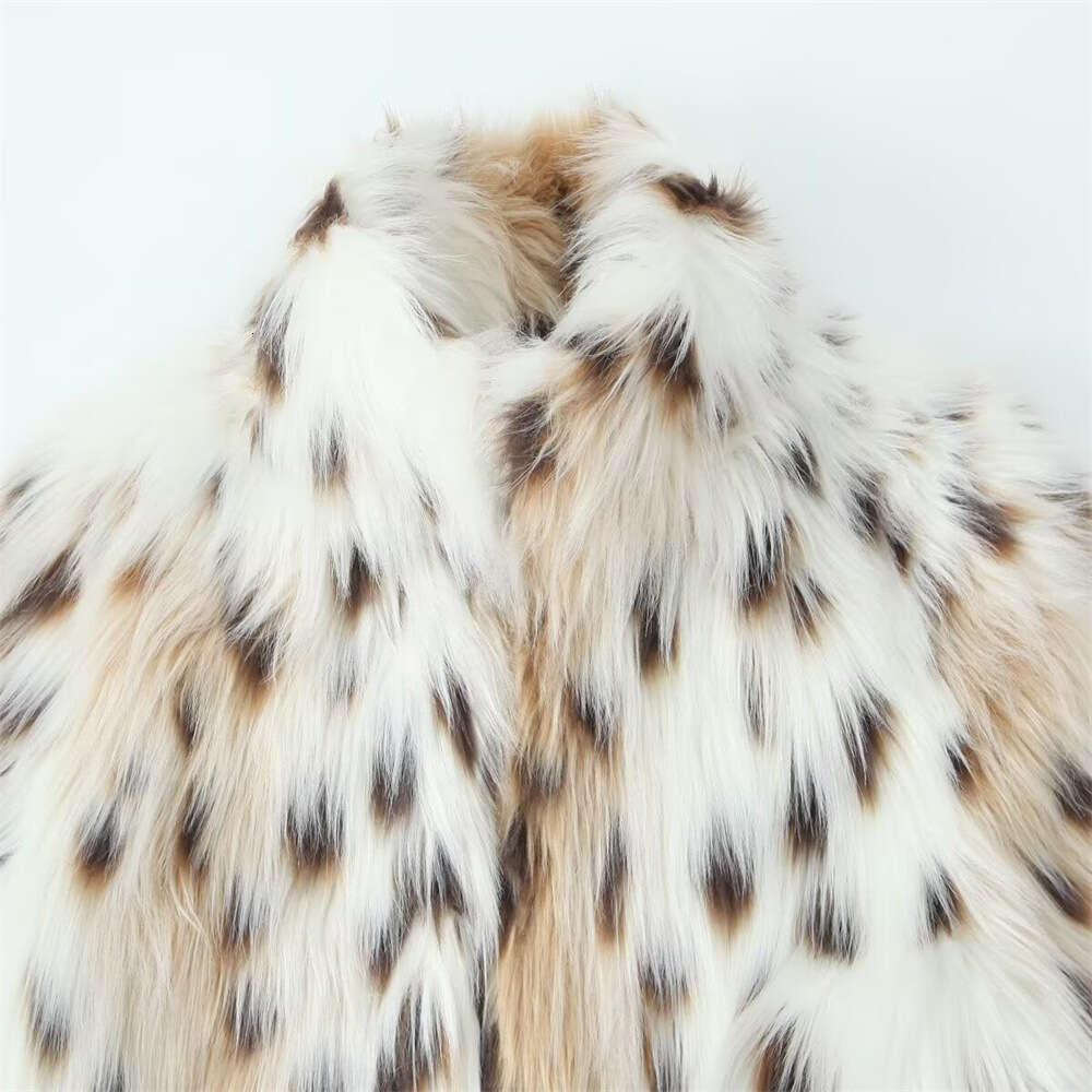 shanshi fur coat women Hot selling autumn and winter new style fashionable faux fur effect short jacket women's top trend
