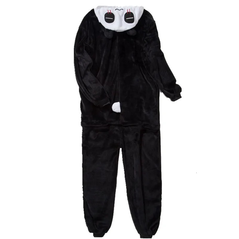 Winter Adults Kigurumi Animal Anime Panda Onesies Women Men Pajamas Onepiece Halloween Christmas Hooded Cartoon Onesie Costumes 241112