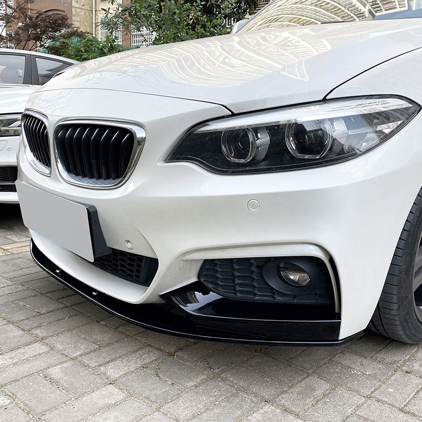 For 2 Series F22 F23 M Sport 2014-2019 MP Car Front Lip Splitter Diffuser Body Kits Spoiler Bumper Guard Accessories