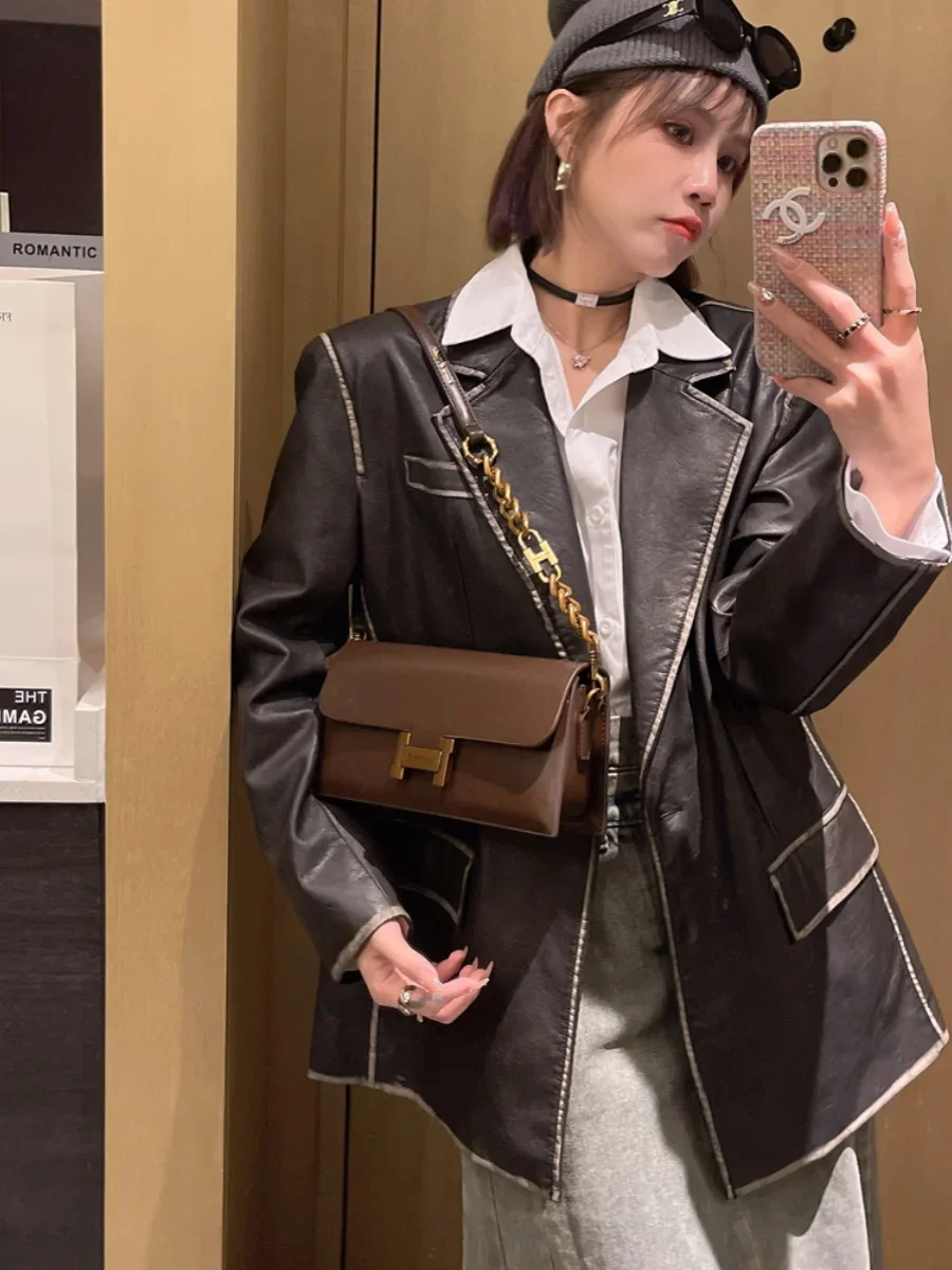 Hot Selling Luxury Women's Bags 2024 New Vintage Underarm Stick Bag Single Shoulder Crossbody Bag