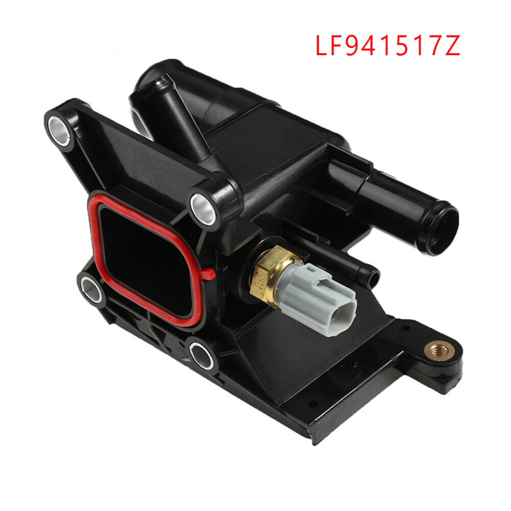 Engine Coolant LF941517Z Water Outlet And Sensor With Gasket Thermostat