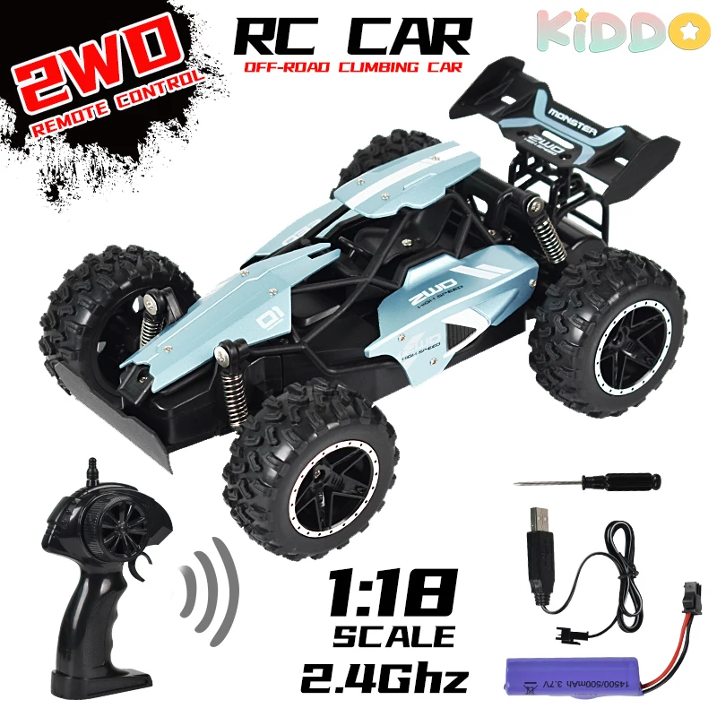 1:18 25km/H RC Car 2WD 4CH Remote Control Car High-Speed Off-Road Climbing Vehicle G Drift Eletric Trucks Toys for Boys Gifts