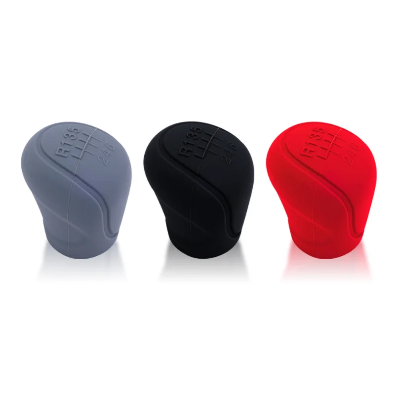 2025 Car Manual Gear new Shift Knob Non-Slip Cover 6-speed Gear Shift Grip Handle Silicone Anti-slip Protective Covers Accessories