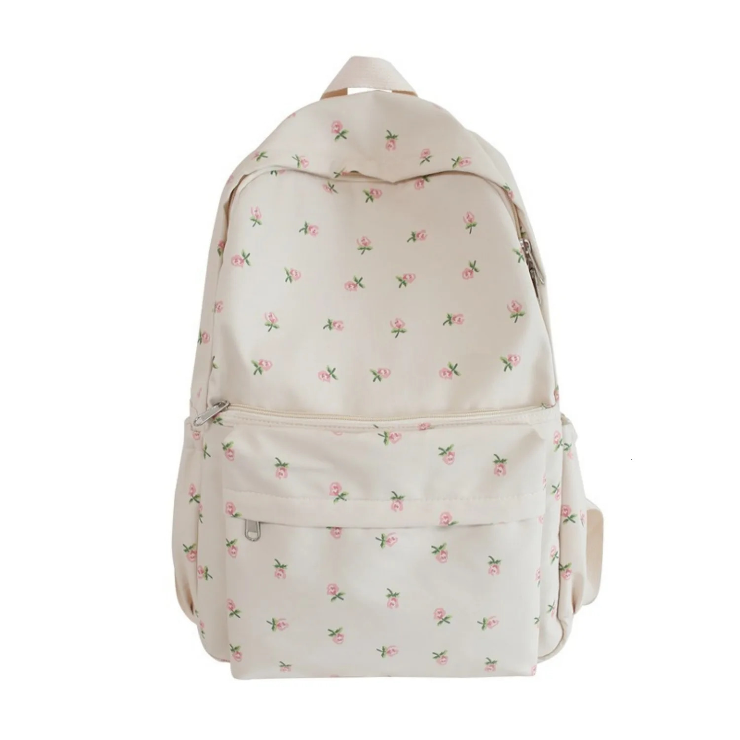 Xiao Qingxin Printed Backpack for Female High School Students College Wind Forest System Shoulder Bag Harajuku Backpack 241111