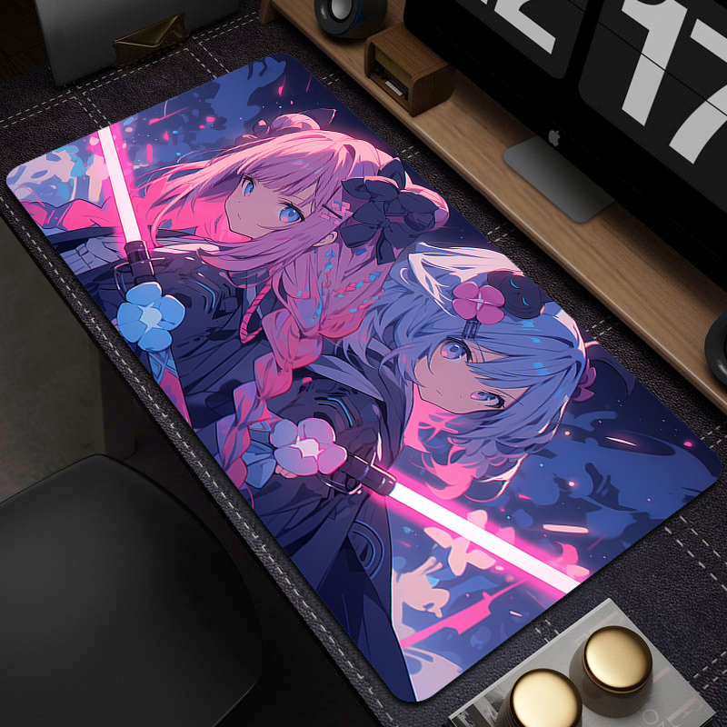 Gaming Mouse Mat Anime Girls Non-Slip Mouse Pad Gamer Rubber Computer Mousepad Office Large Rubber Table Mat Game Keyboard Pads - view 5