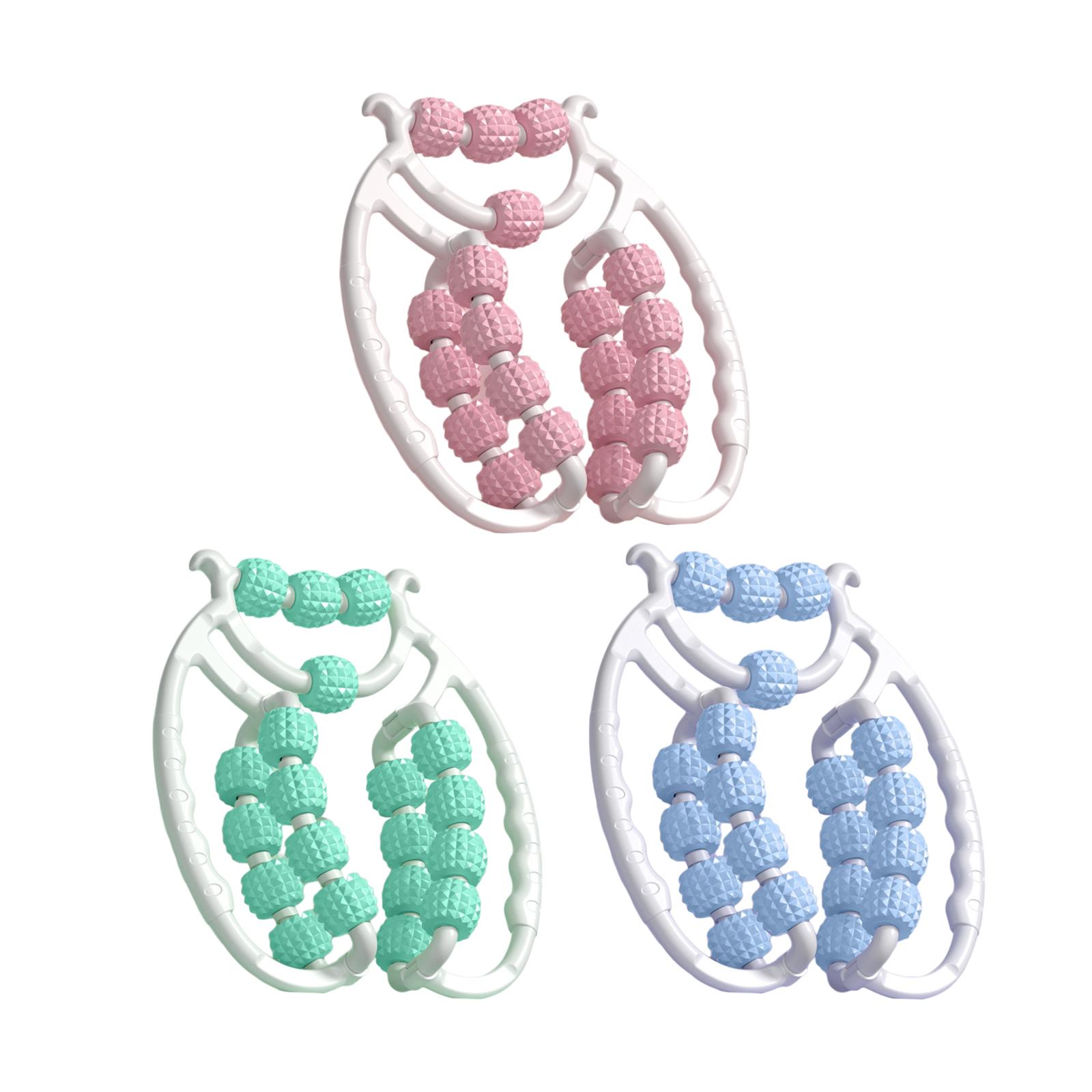 Massage Roller 20 Wheel Fascia Muscle Relax Roller Muscle Relax Massager for Tennis Elbow Full Body Arms Bodybuilding Equipment