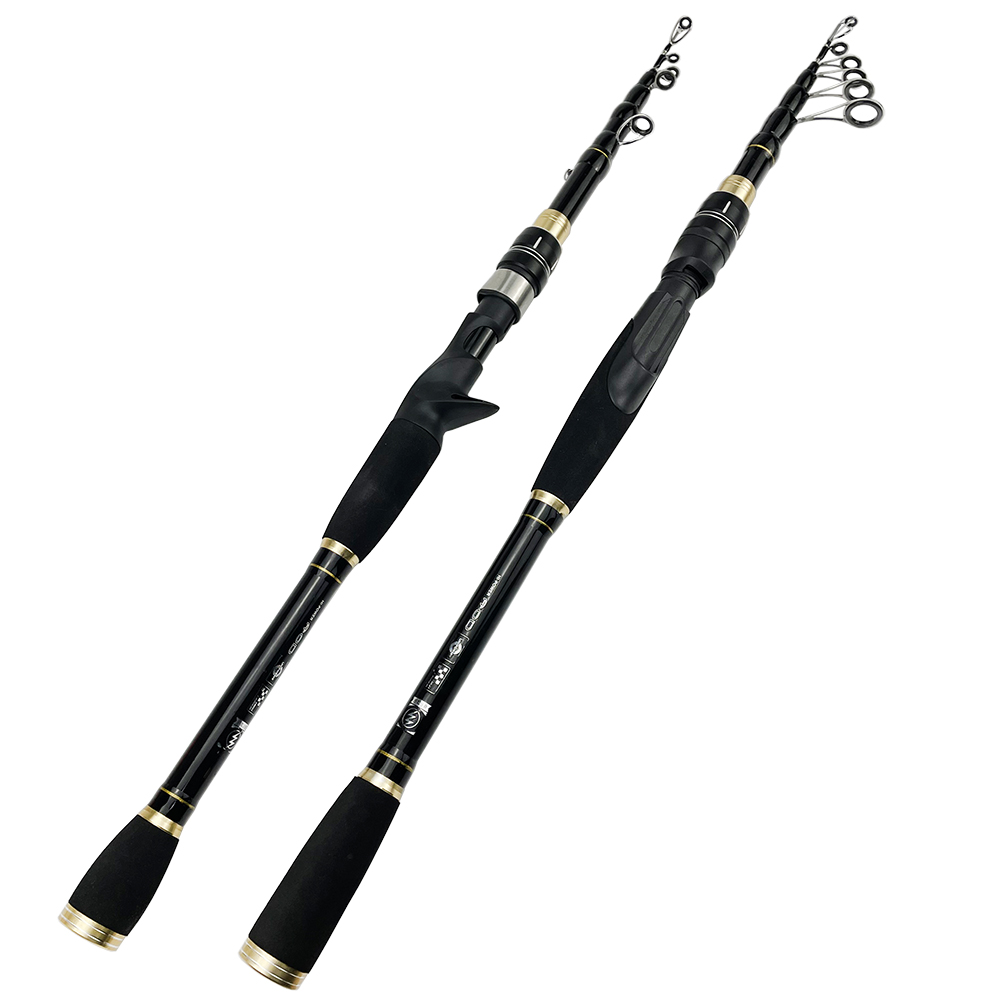 GHOTDA Baitcaster Combo Fishing Rod and Reel Set 5.5:1/7.2:1 Gear Ratio Reels 1.6-2.4m Fishing Rods for Freshwater Bass Fishing