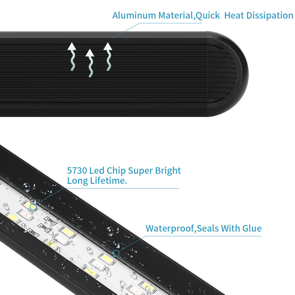 Fish Tank LED Multifunctional Lighting With Adjustable Brightness And Multiple Modes Timed Fish Tank Landscaping Light 220-240V
