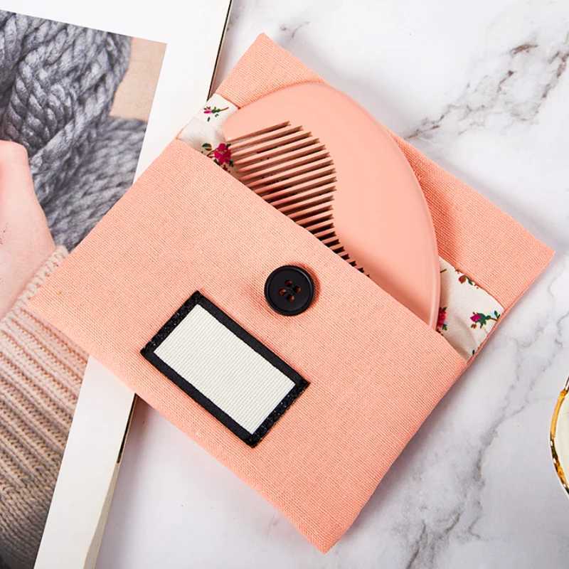 Pocket wooden comb wooden comb mini comb hair comb hair comb smooth hair comb portable female hair styling tool W241112