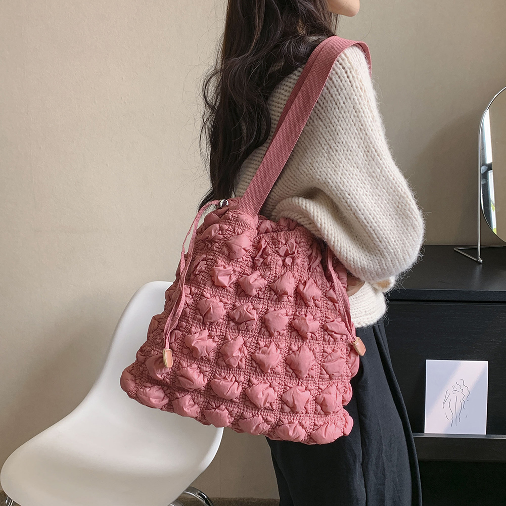 Quilted Tote Bag for Women Designer Handbag Brand Puffer Padded Shoulder Hobo Bags Casual Tote Trendy Female Shopping Bag 2023