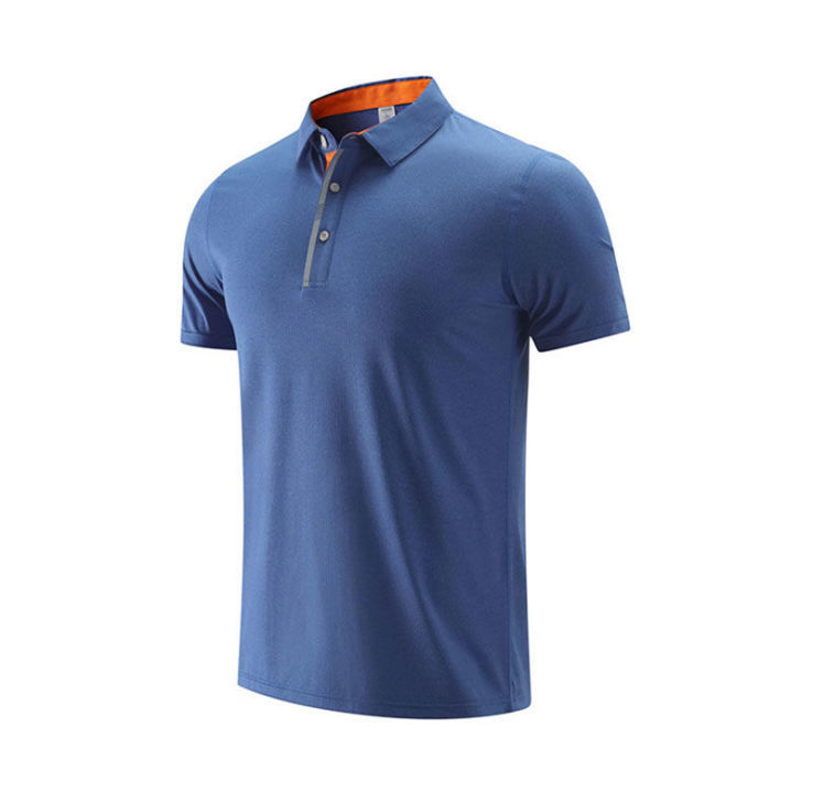 L95 Outdoor Mens Polo Shirt Mens Quick Dry Sweat-wicking Short Top Male Short Sleeve High Quantity yoga Outfit