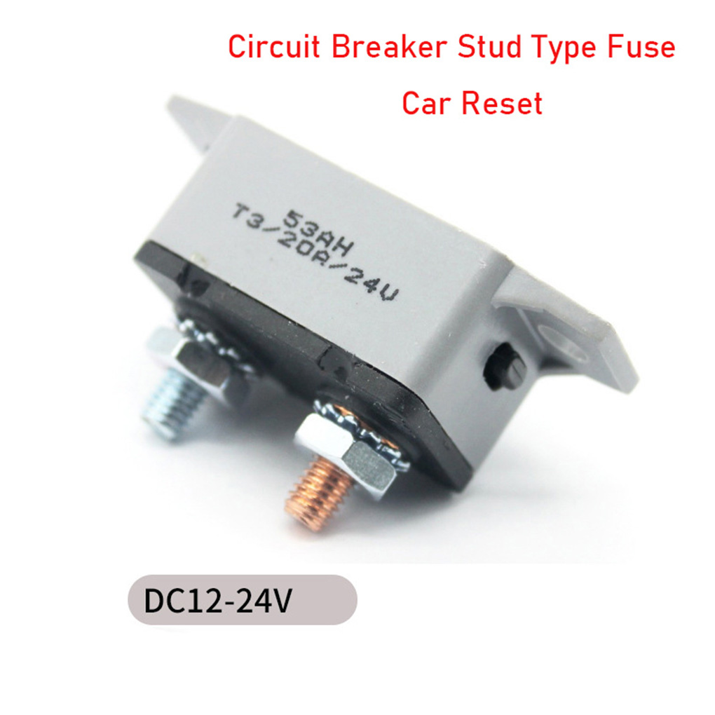 Reset Circuit Breaker 20/30/40/50AMP Sturdy Beaker Power Switch Truck Boat