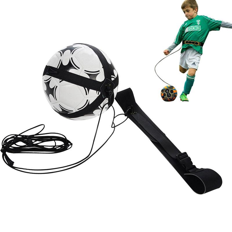 Soccer Ball Juggle Bags Children Auxiliary Circling Belt Kids Football Training Equipment Kick Soccer Trainer Football Kick