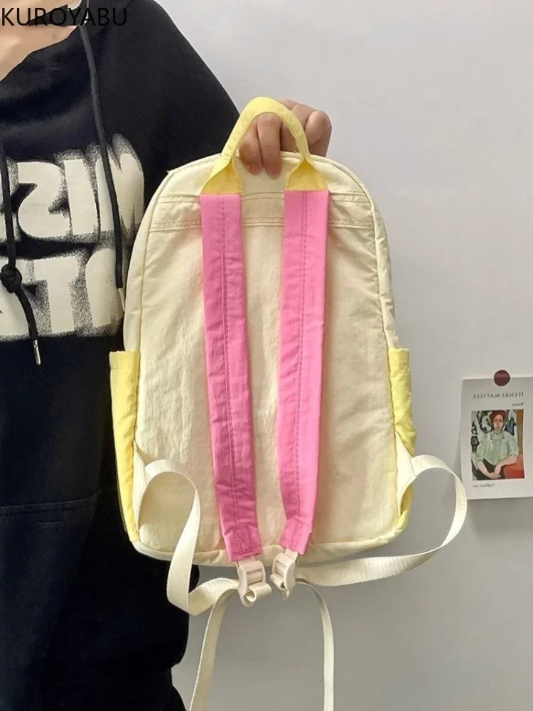 Backpack Womens Anime Cute School Bag Printing Graffiti Student Fashion Leisure Youth School Bag Large Capacity Y2k Bag 241111