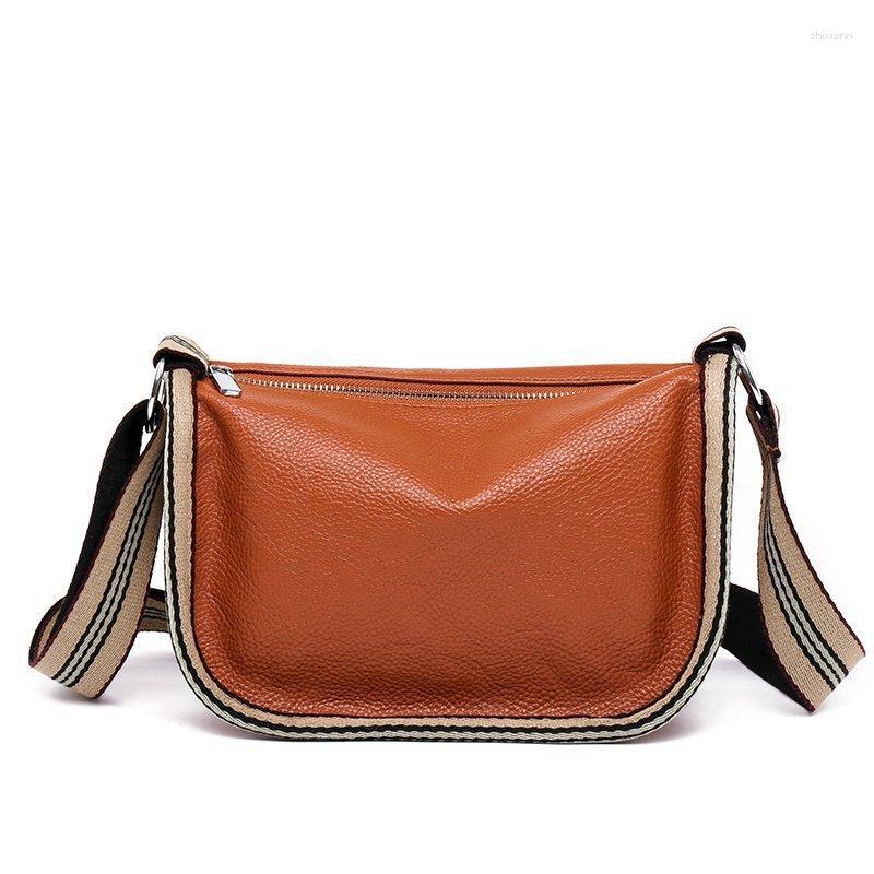 2025 NEW 2025 NEW 2025 NEW Bag Fashion Full PU Good Quality Autumn And Winter Women's Fashionable Simple Shoulder Wide Strap Crossbody zhanyishen