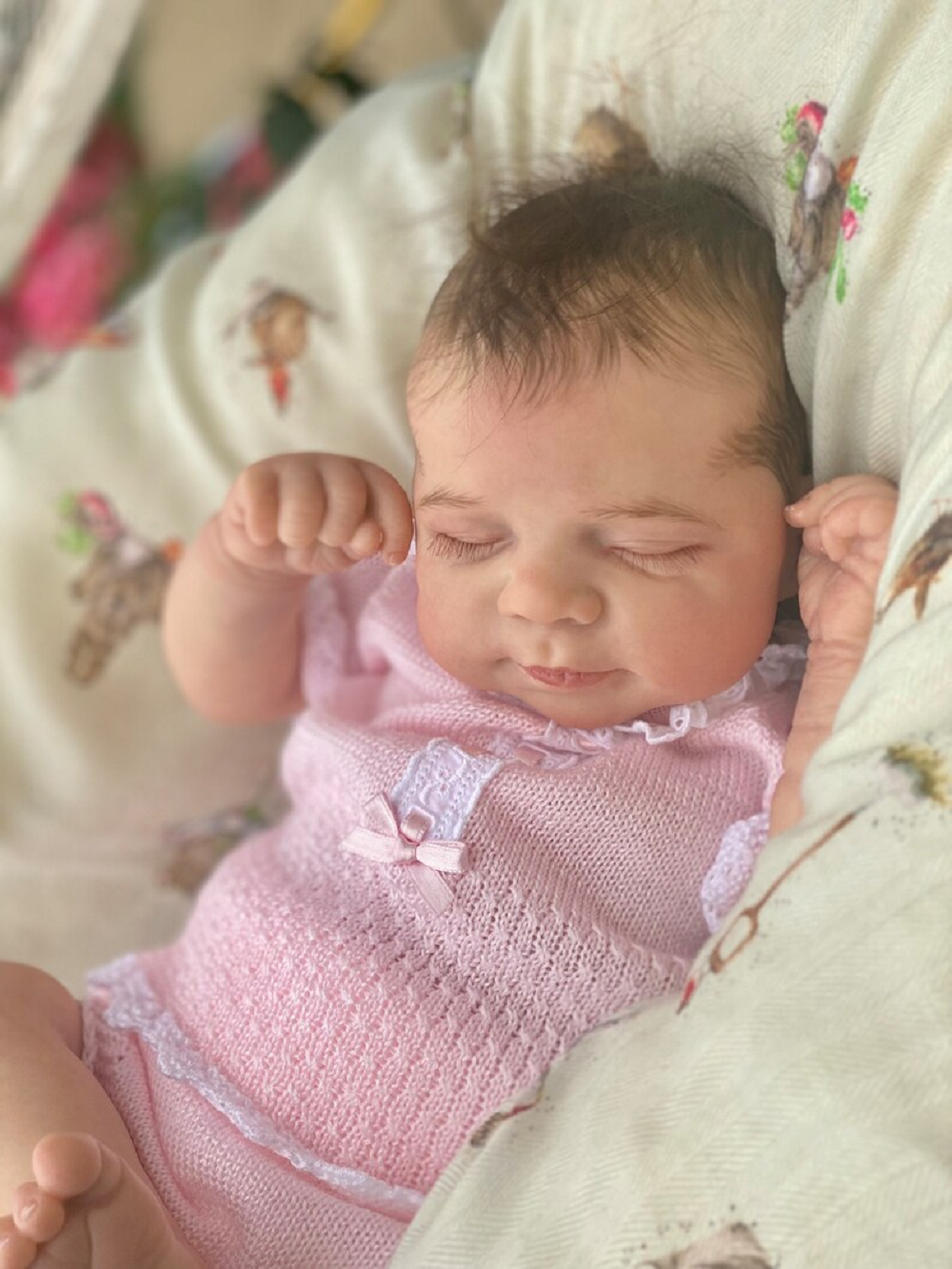 50cm Pascale Full Body Silicone Vinyl Bebe Reborn Girl With Painted Hair Handmade Soft Touch Feeling Lifelike Real Doll