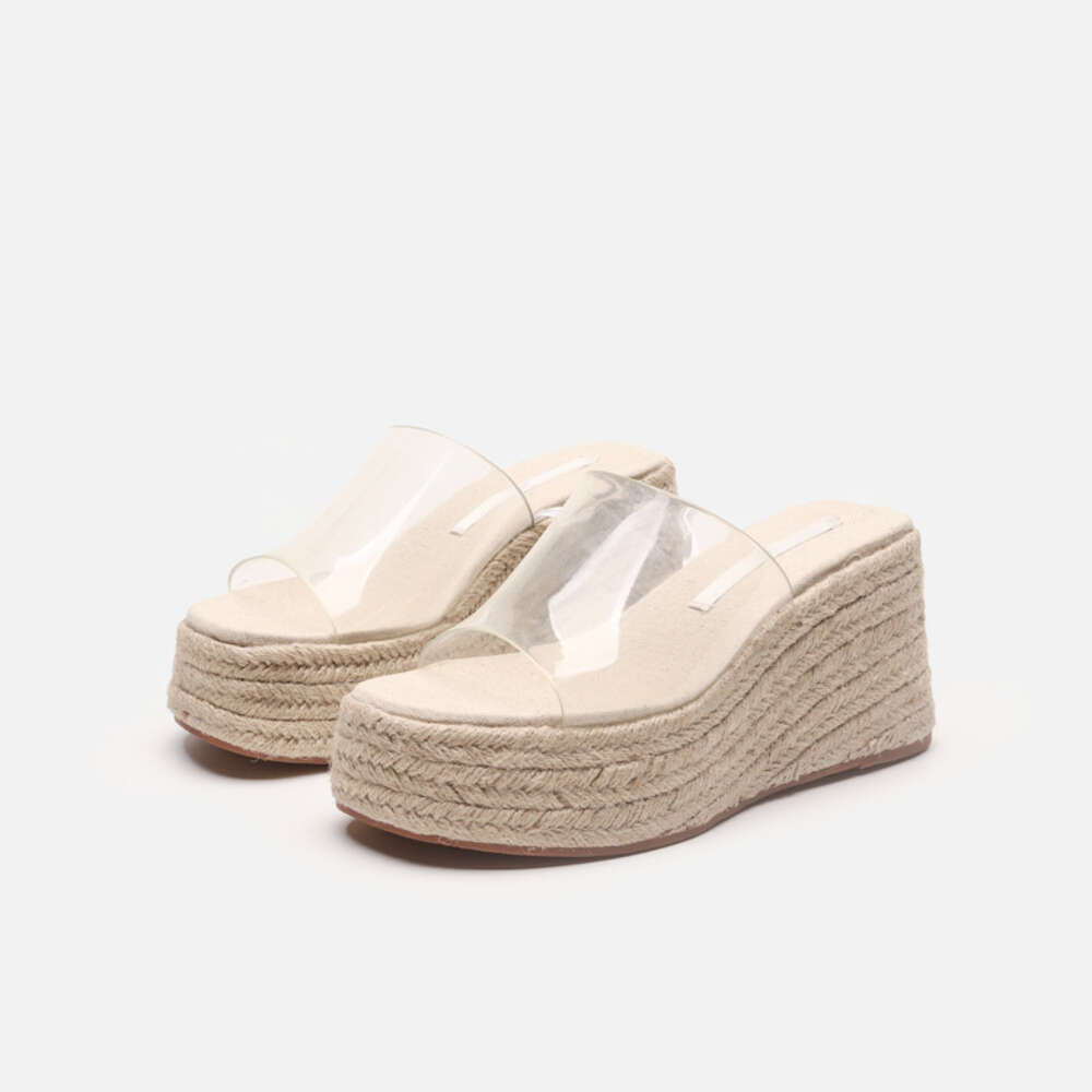 with Sloping Heels, Oversized for Women Wearing Thick Soled Sandals on the Outside ddmythur