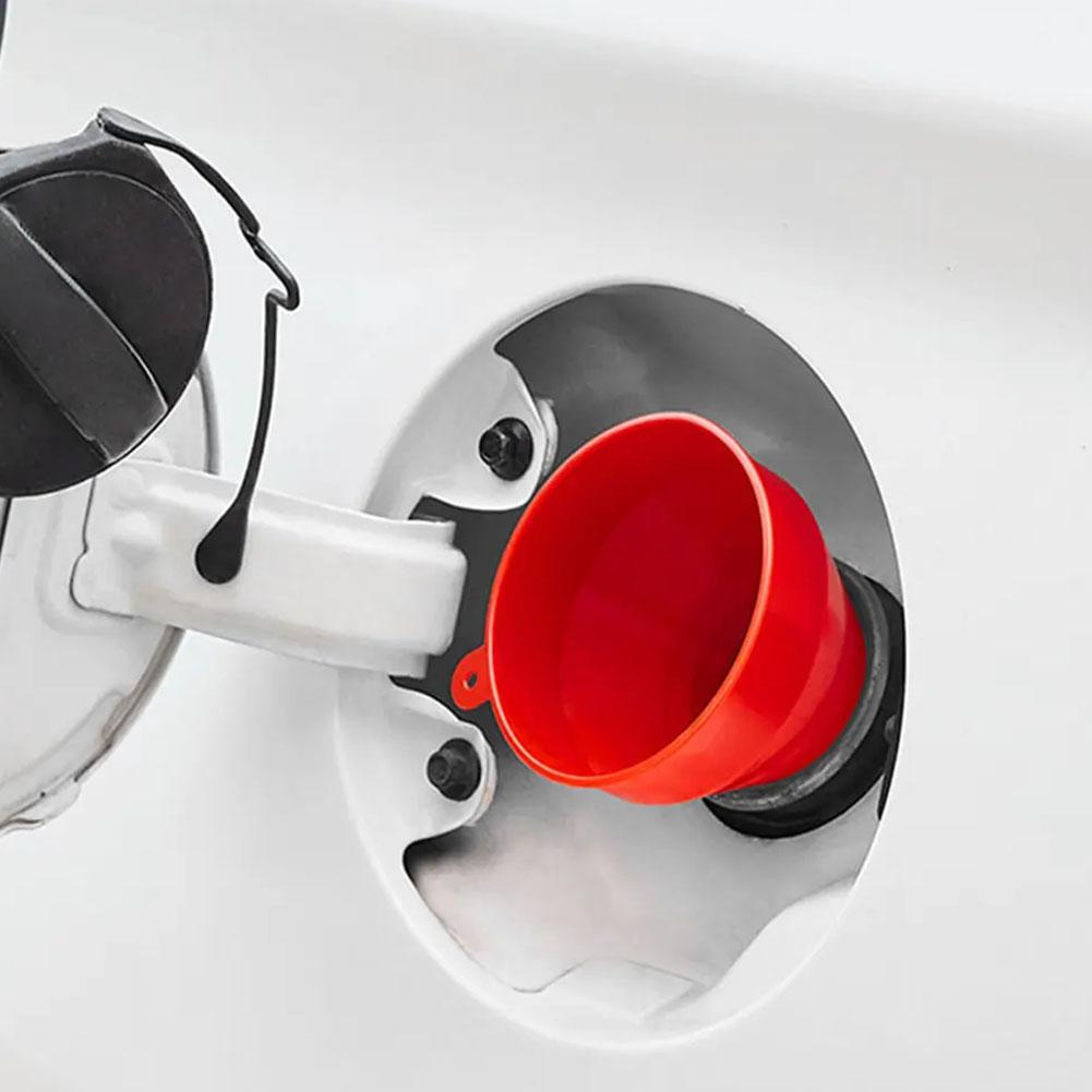 Universal Car Refueling Funnel Detachable Hose Gasoline Plastic Filling Additive Motorcycle Truck Oil Oil Vehicle Engine Fu Z2t0
