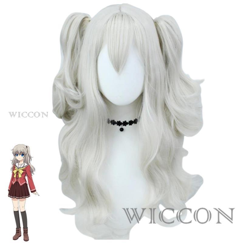 Charlotte Nao Anime Tomori Cosplay Costume Wig Loli Red School Uniform Halloween Stage Performance Carnival Party Role Play ddmysmile Suit Smile