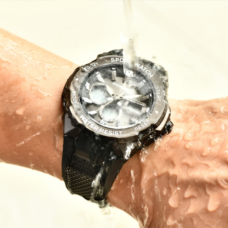 2024Luxury Mens Sport Watch Waterproof Digital Alarm Chronograph Quartz Wristwatches Male Clock Relogio Masculino
