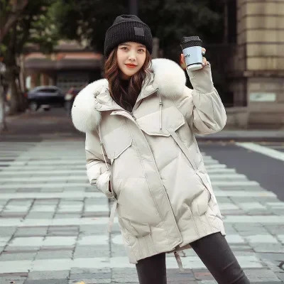 womens duck down jacket casual white duck down jacket and womens jacket 241112