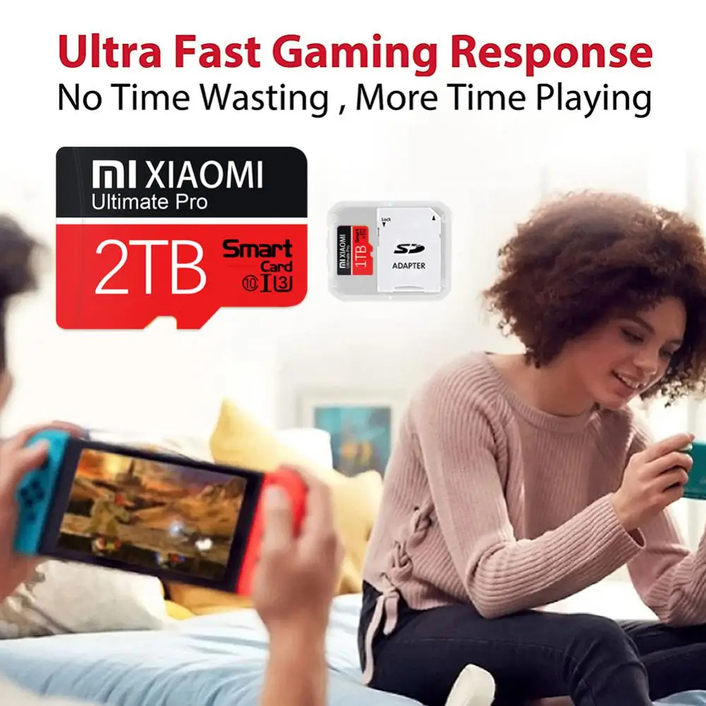 Mini Ultra SD Memory Card 512GB 256GB HD Video Card SD Card 2TB 1TB High Speed Memorias Micro TF SD Card 128GB For Tablet