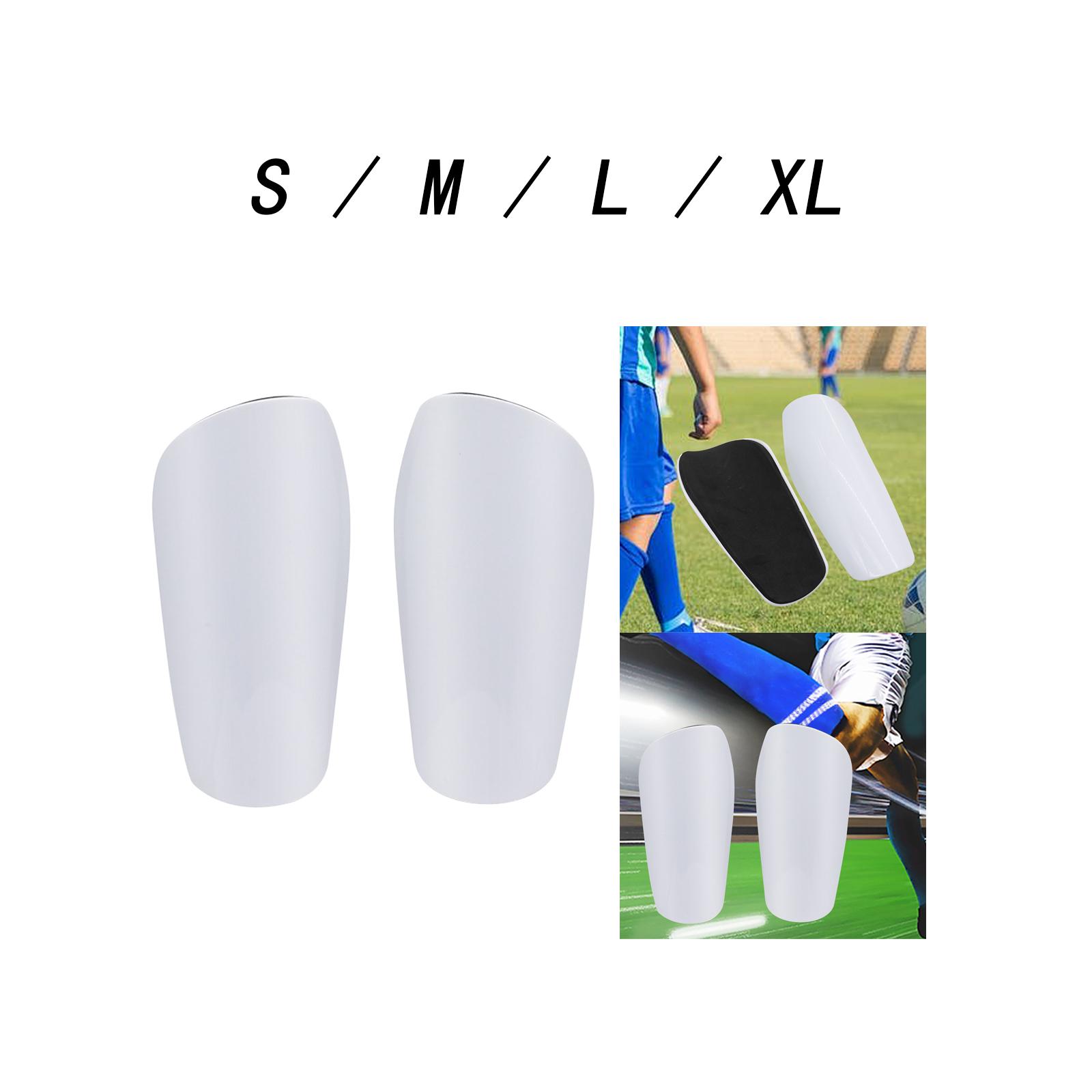 2 Pieces Soccer Shin Guards Lightweight Ergonomic Shock Absorbing Soccer Shin Pads for Running Tibia Volleyball Football Protege