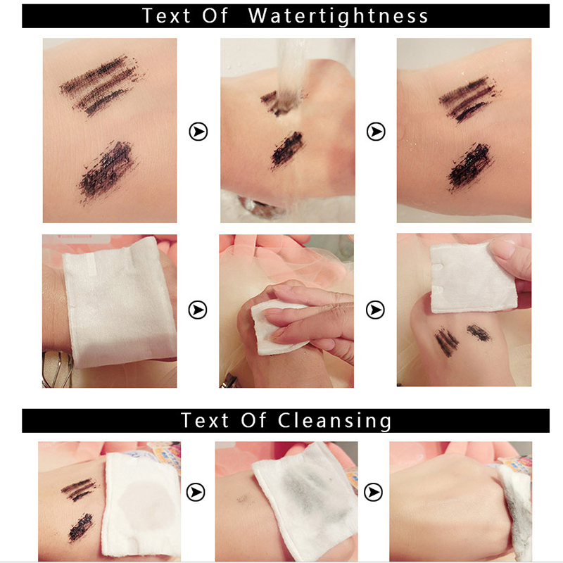 af ac Tube Mascara Sier Qibest Waterproof Make Long Curl Eyelashes Not Dizzy Easy To Remove Black Everlong Lasting