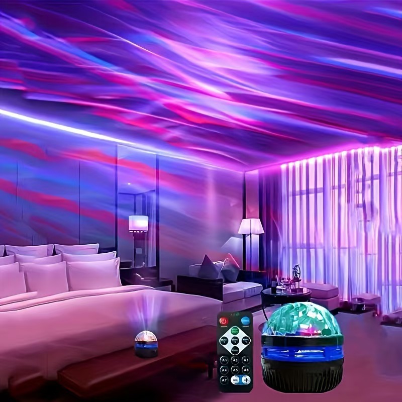 5V Star Galaxy Projector Night Light Sky Colorful Display for Bedrooms Gaming Room USB Auto-Rotating Ambiance for Bedrooms Party