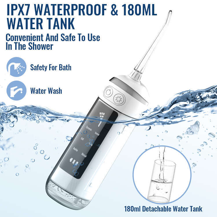shanshi Portable Water sser Pick Oral Irriga System Ultrasonic Electric Tooth Cleaner Dental Irrigator